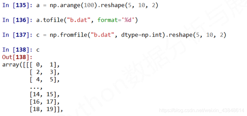 python数据分析 —— numpy使用-CSDN博客