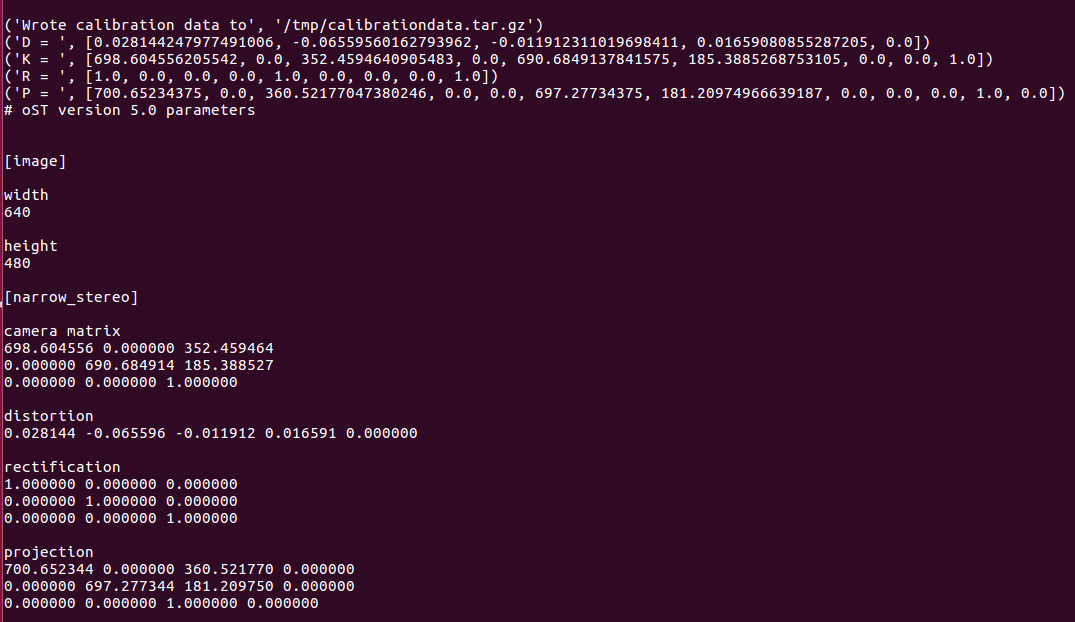 ROS下采用camera_calibration进行单目相机标定_camcalib相机标定库CSDN博客