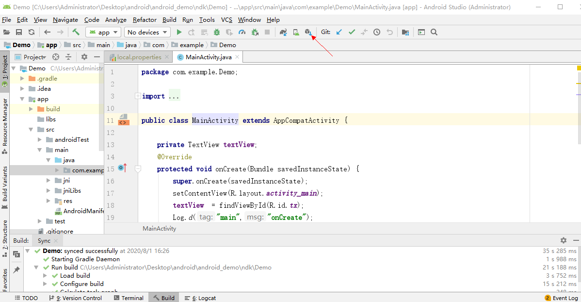 windows android ndk environment construction - Programmer Sought