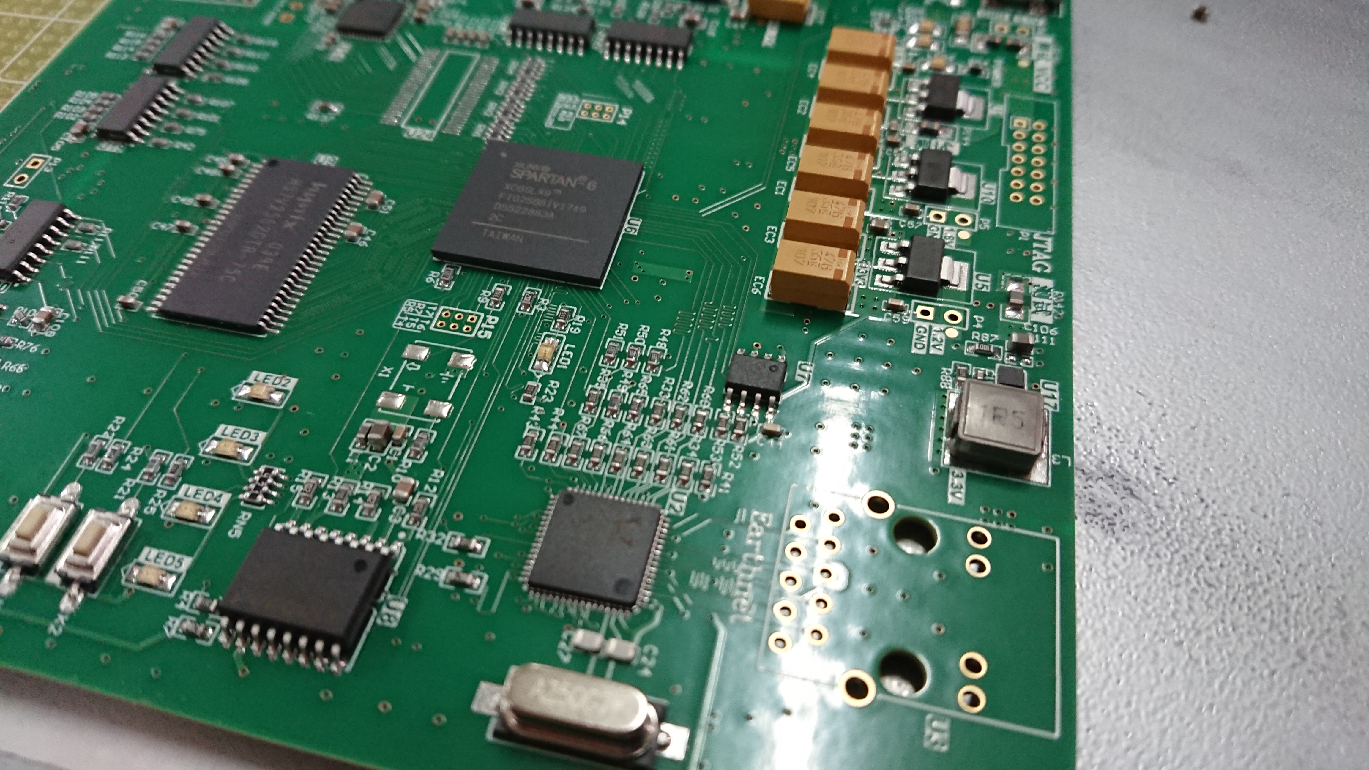 自己操作smt贴片过程 bga qfn封装