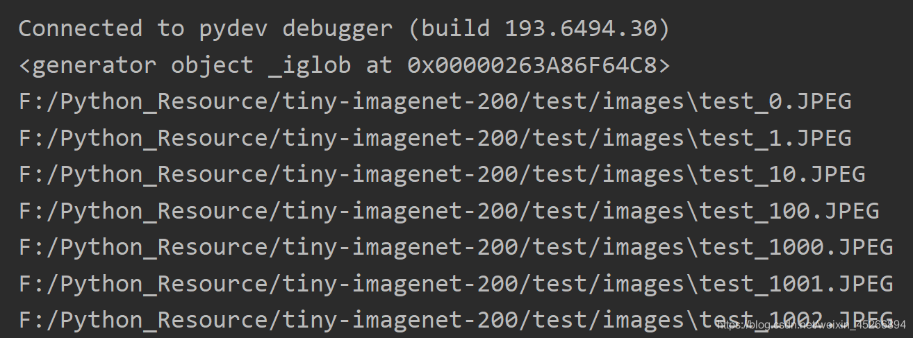glob.glob()