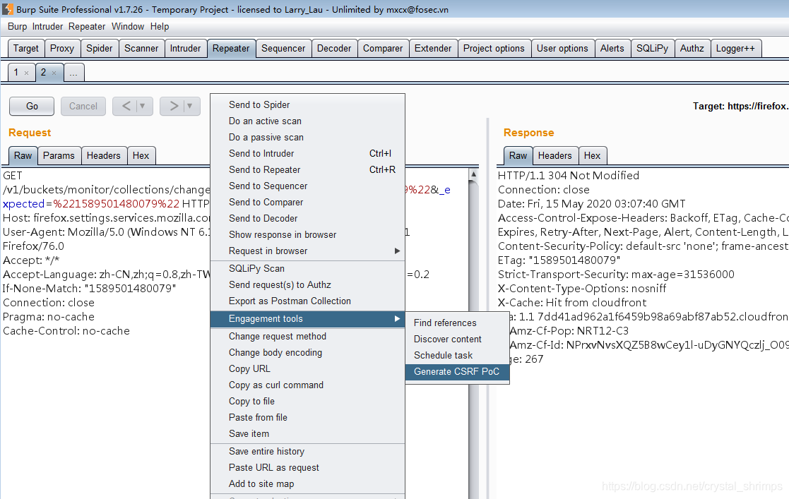 Csrf Api Poc burp Suite(三)之生成CSRF PoC_crsf poc-CSDN博客