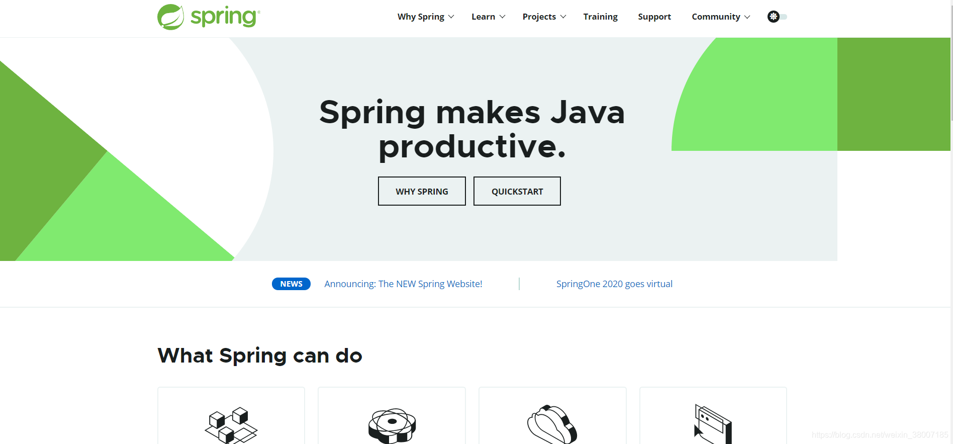 如何学好Spring,从官网开始!_spring官网如何学习-CSDN博客