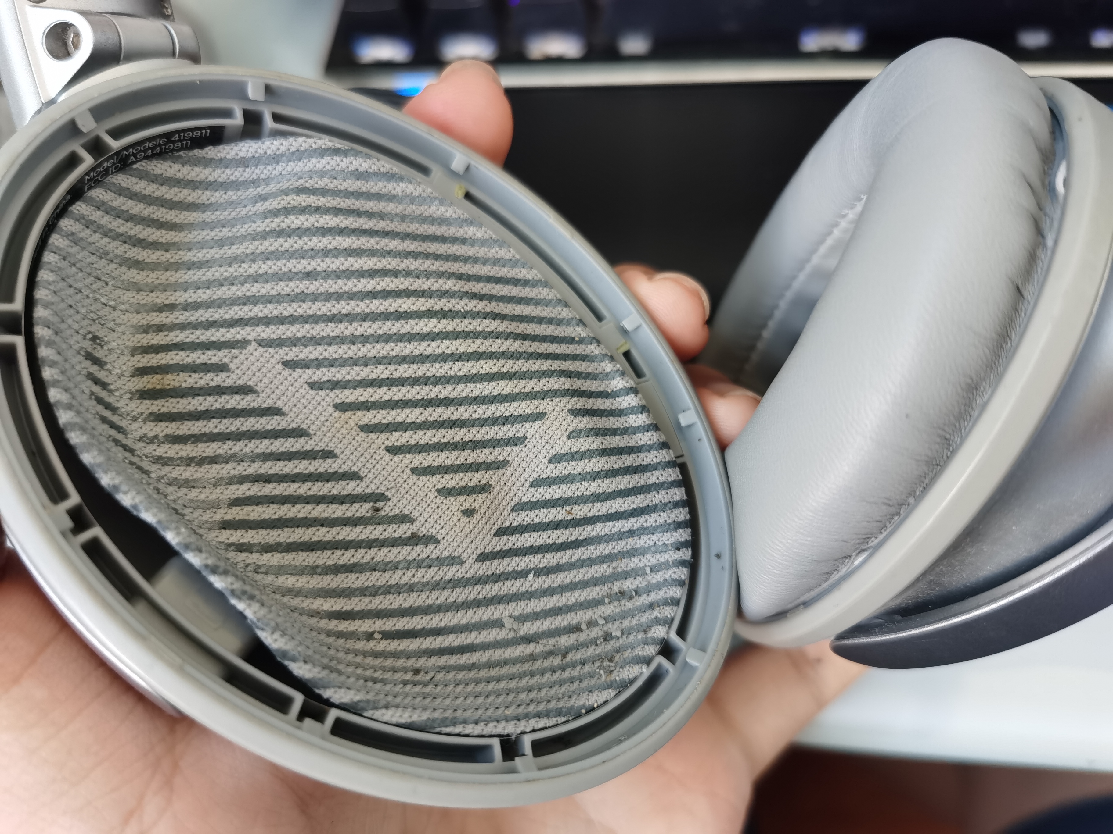 bose qc35一代耳机换海绵垫记录