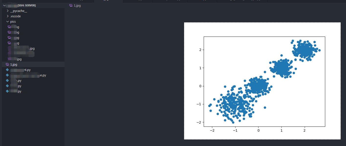 vscodessh环境下如何显示matplotlib绘制的figure