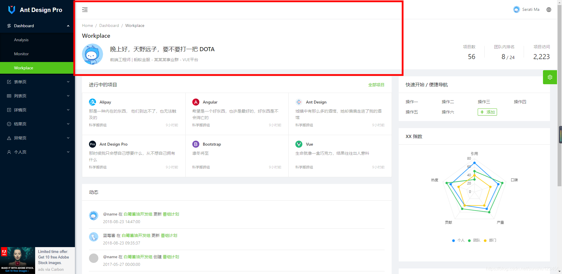 Ant Design/layout ant design vue pro 支持多页签模式_ant design pro 支持多页签-CSDN博客