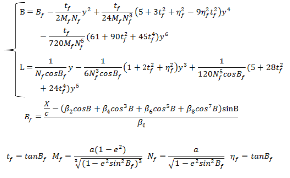 坐标转换 基础知识与公式 Wonder Zh Csdn博客