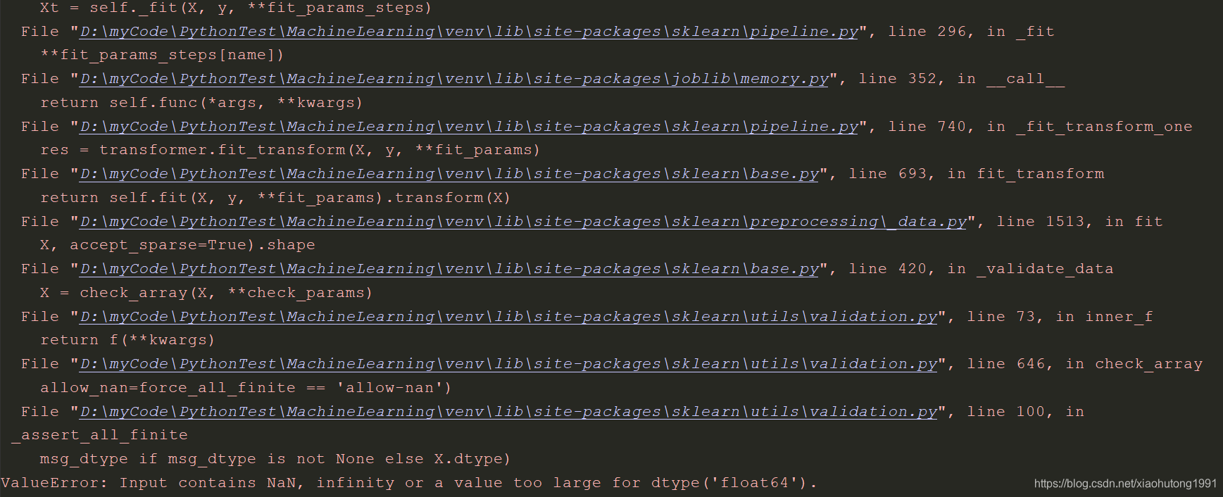 Input Contains NaN Infinity Or A Value Too Large For Dtype float64 input-contains-nan-infinity-or-a-value-too-large-for-dtype-float64