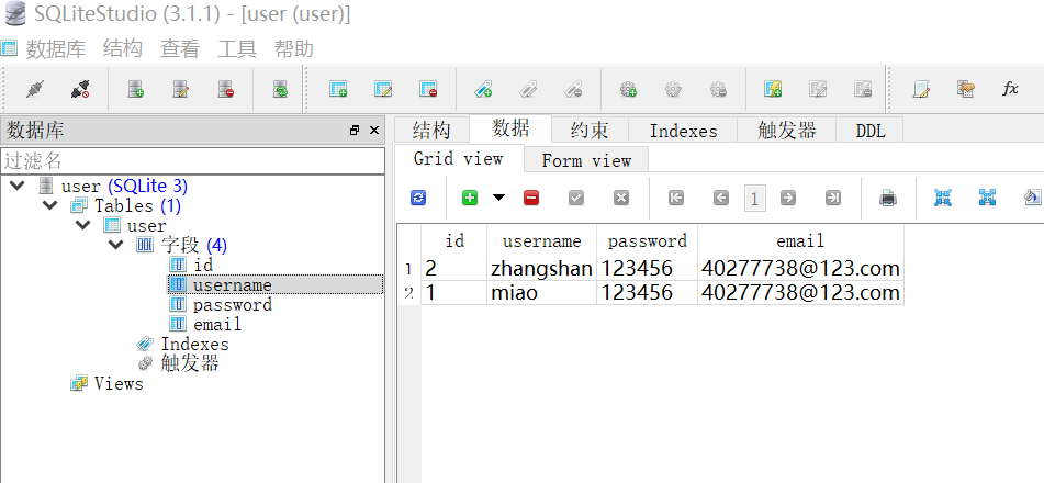 node sqlite3