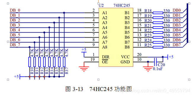 74hc245原理图