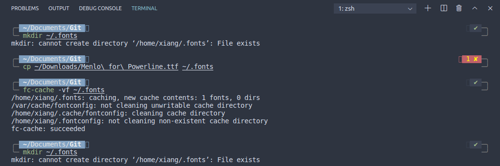 解决vs code下powerline10k图形渲染异常_powerlevel10k 显示问号-CSDN博客