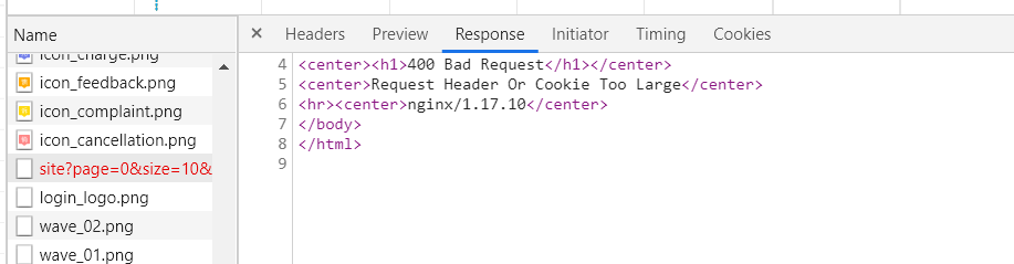Nginx 报错400 Request Header Or Cookie Too Large_nginx request header or ...