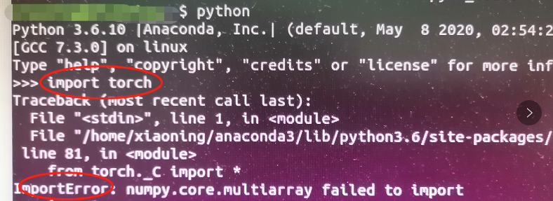Numpy.Core.Multiarray Failed To Import解决办法_夏梦星晨的博客-Csdn博客