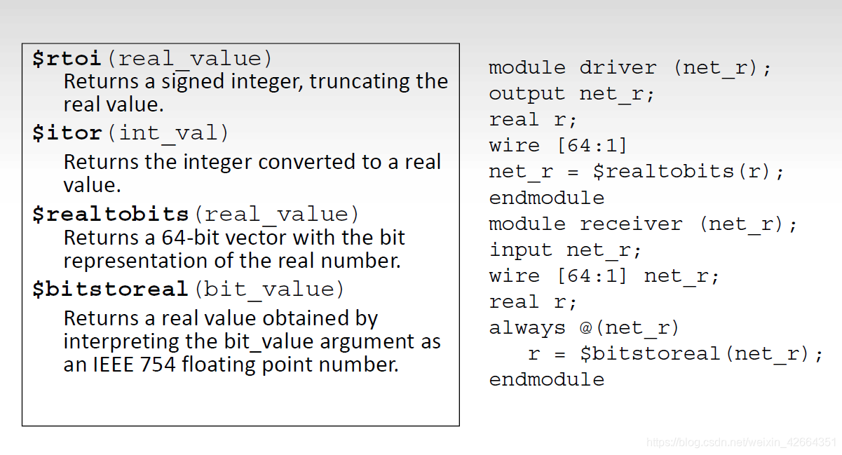 数字IC必修之Verilog知识点——Task和Function,System Task(系统函数), System Function ...