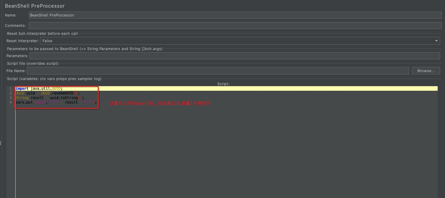 Jmeter pressure measurement configuration - Programmer Sought