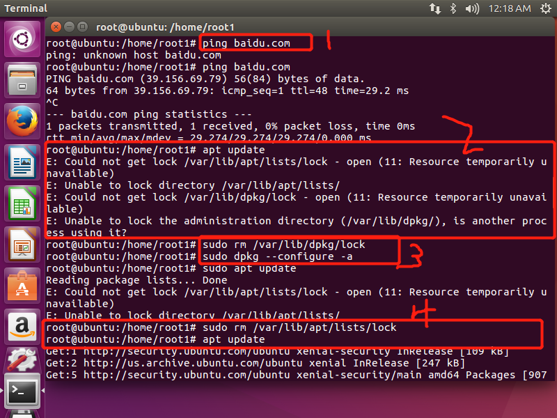 【8】Ubuntu apt Could not get lock /var/lib/dpkg/lock_sudo apt install buildessential e could