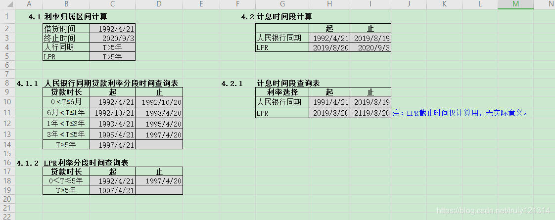 辅助查询表