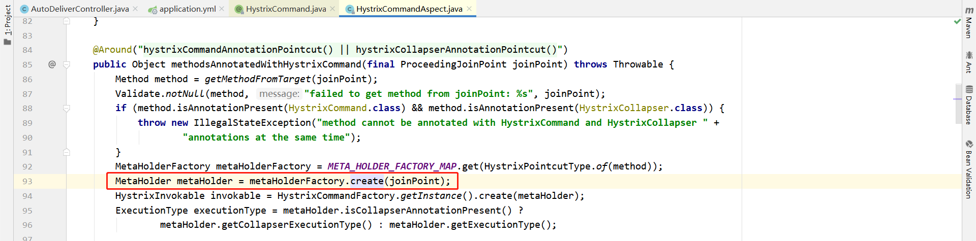 @HystrixCommand annotation in Spring Cloud Hystrix bulkhead mode ...