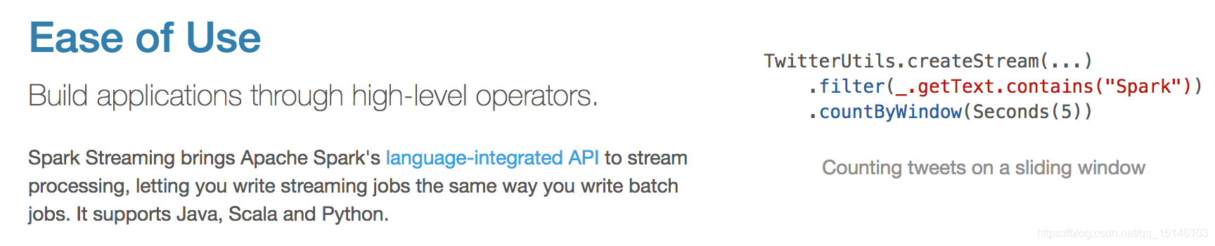 Spark Streaming 快速入门系列(1) | Spark Streaming 的简单介绍!不温卜火-