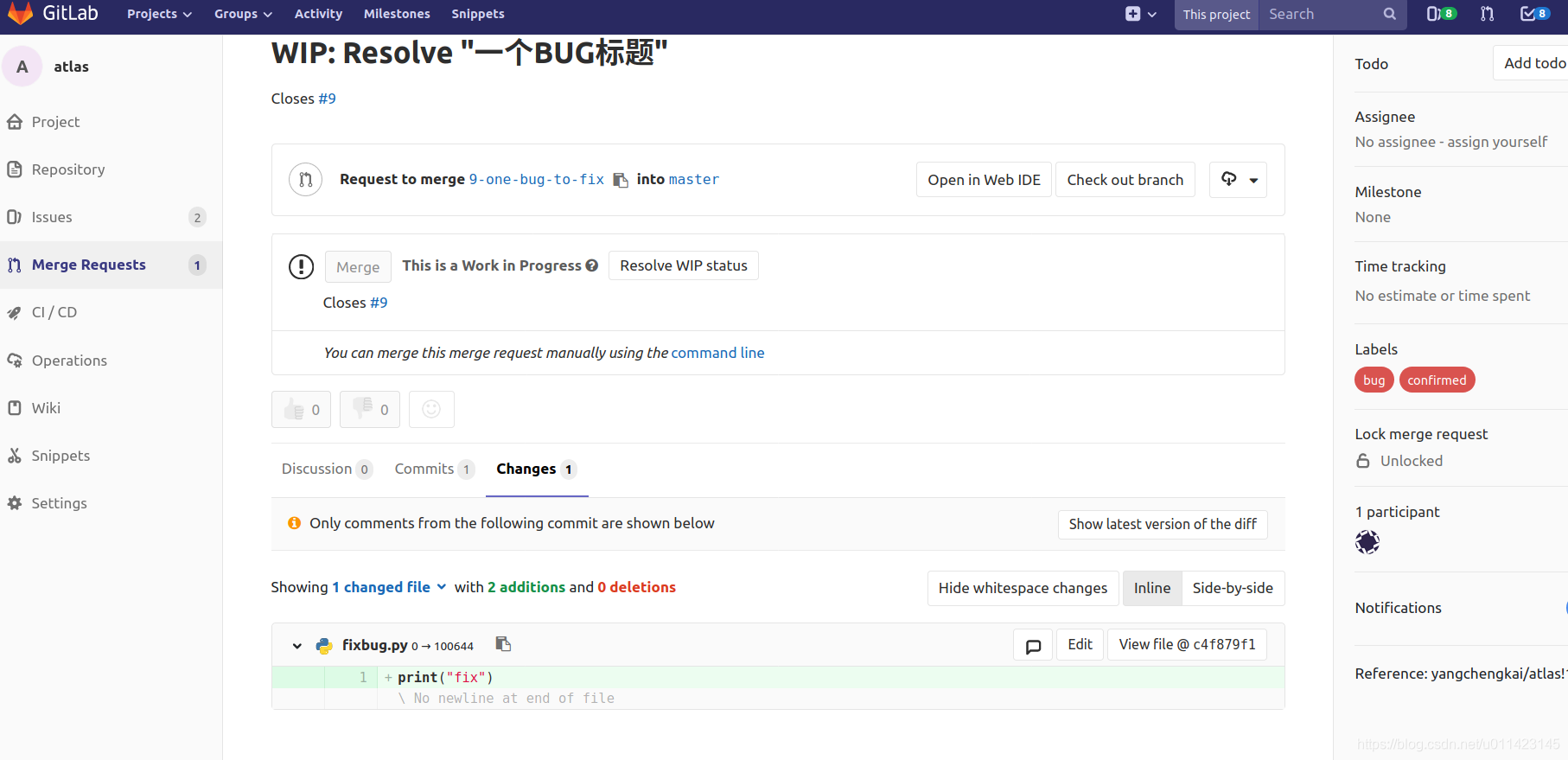 基于Gitlab Issues为导向的分支管理-CSDN博客
