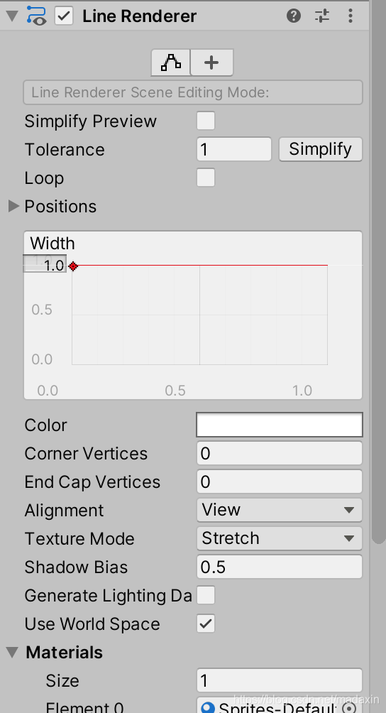 用 Unity 的 LineRenderer 实现一个画直线组件_linerenderer = getcomponent (); liner ...