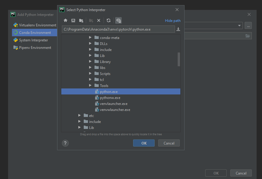  pycharm pytorch