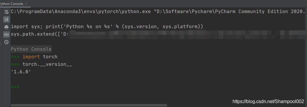 Pycharm 报错 “Could not find conda environment: torch“ 解决办法：通过Anaconda 配置