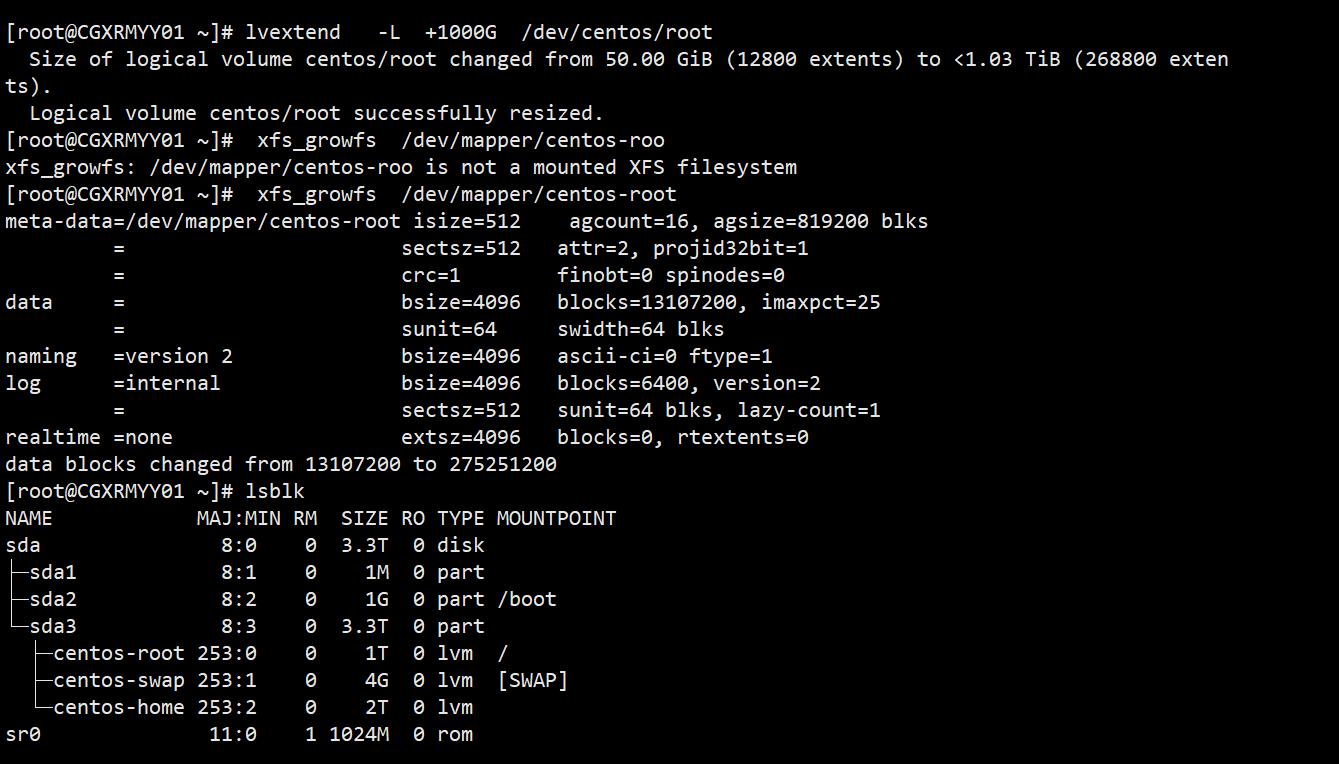 Linux超实用逻辑卷缩容与扩容亲自实操！_linux 分区缩容_DanHog的博客CSDN博客