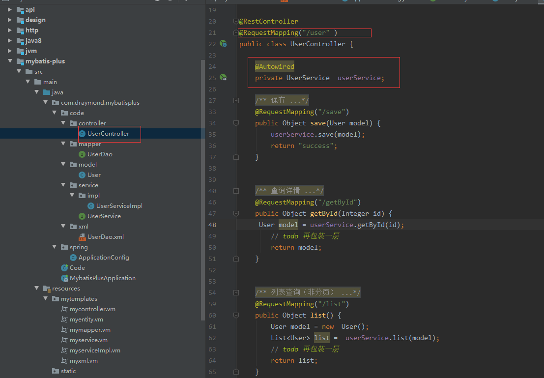 MyBatis-Plus Code Builder Custom Template, Output Path - Programmer Sought