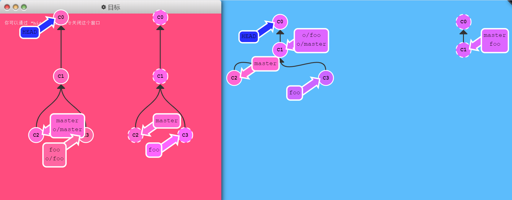 git list branches and pull