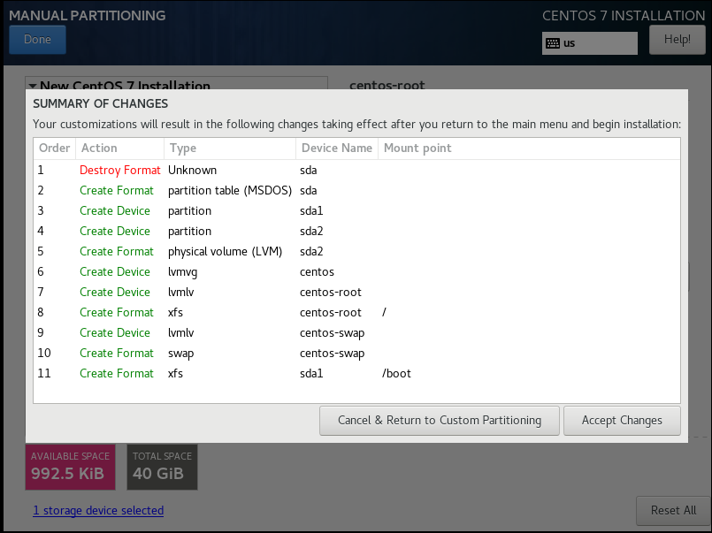 LinuxCentOS7 安装与分区_centos7自动创建分区CSDN博客