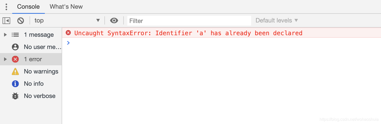 error