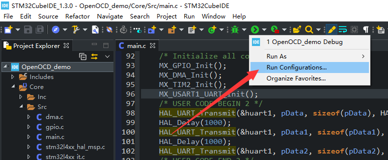 STM32CubeIDE 使用OpenOCD debug-CSDN博客