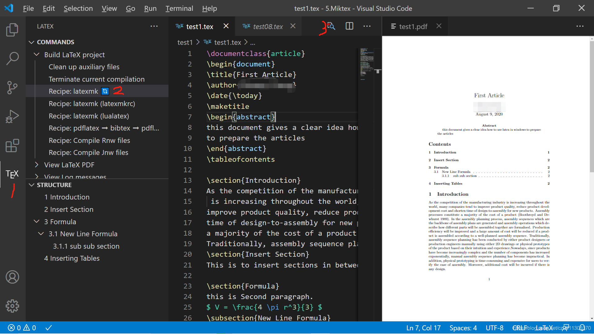 VScode+Miktex配置的本质理解_vscode miktex-CSDN博客