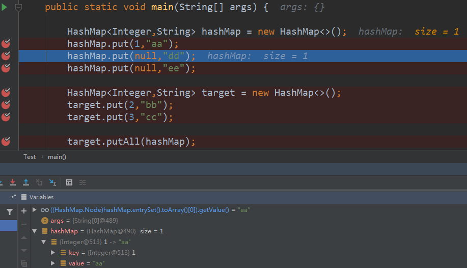 HashMap多个key为null值后多个数据变化结果_hashmap 多keyCSDN博客