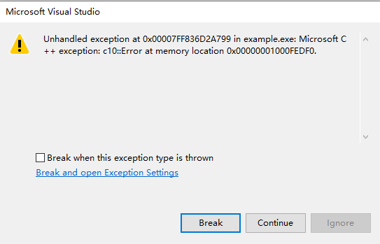 windows 10 c libtorch 调用pytorch训练好的分割模型