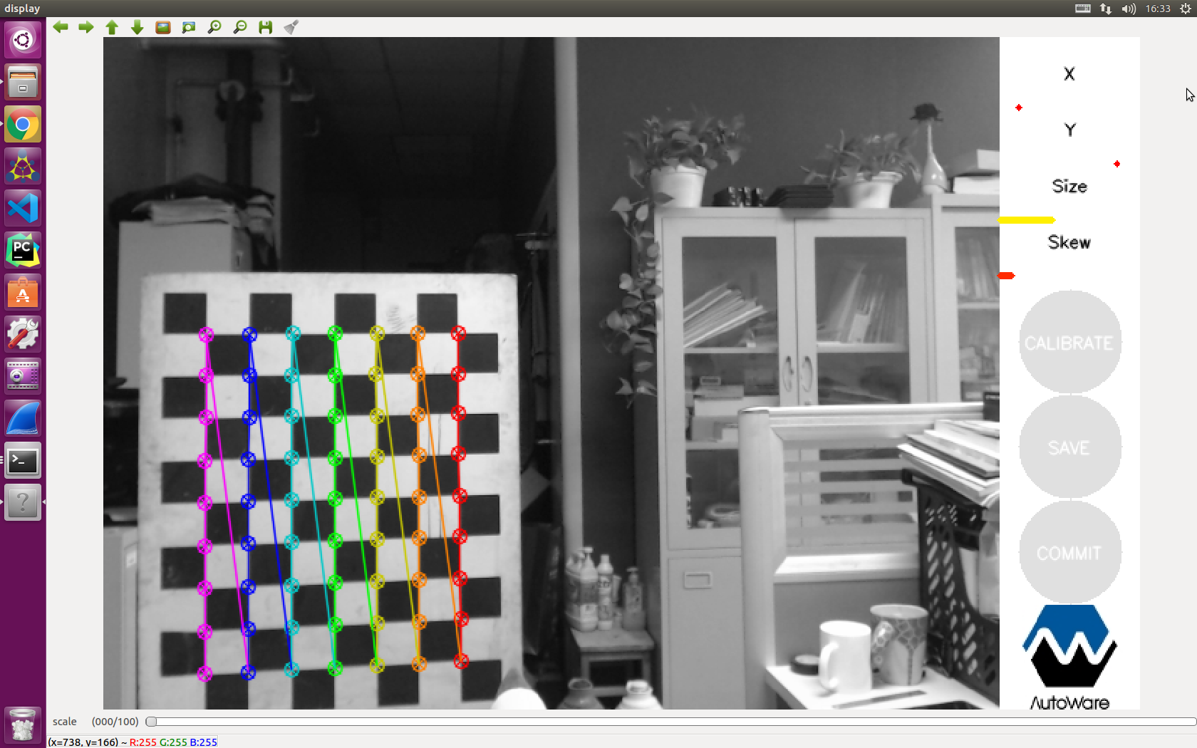 ROS下采用camera_calibration进行单目相机标定_camcalib相机标定库CSDN博客