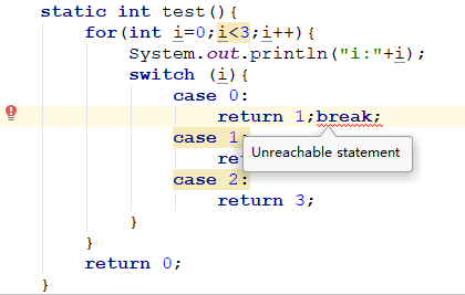 学习：switch中return后是否需要break_switch return了就不用break-CSDN博客