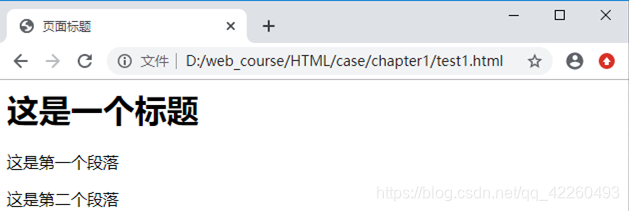 初识HTML