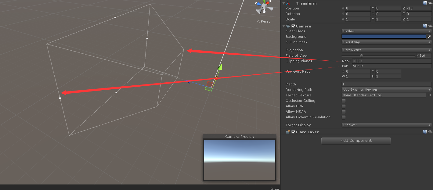 Unity中Camera常用属性详解_camera.allowhdr-CSDN博客