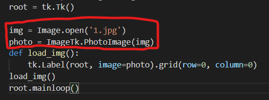 img、photo在函数外面