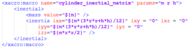 为link添加惯性参数和碰撞属性