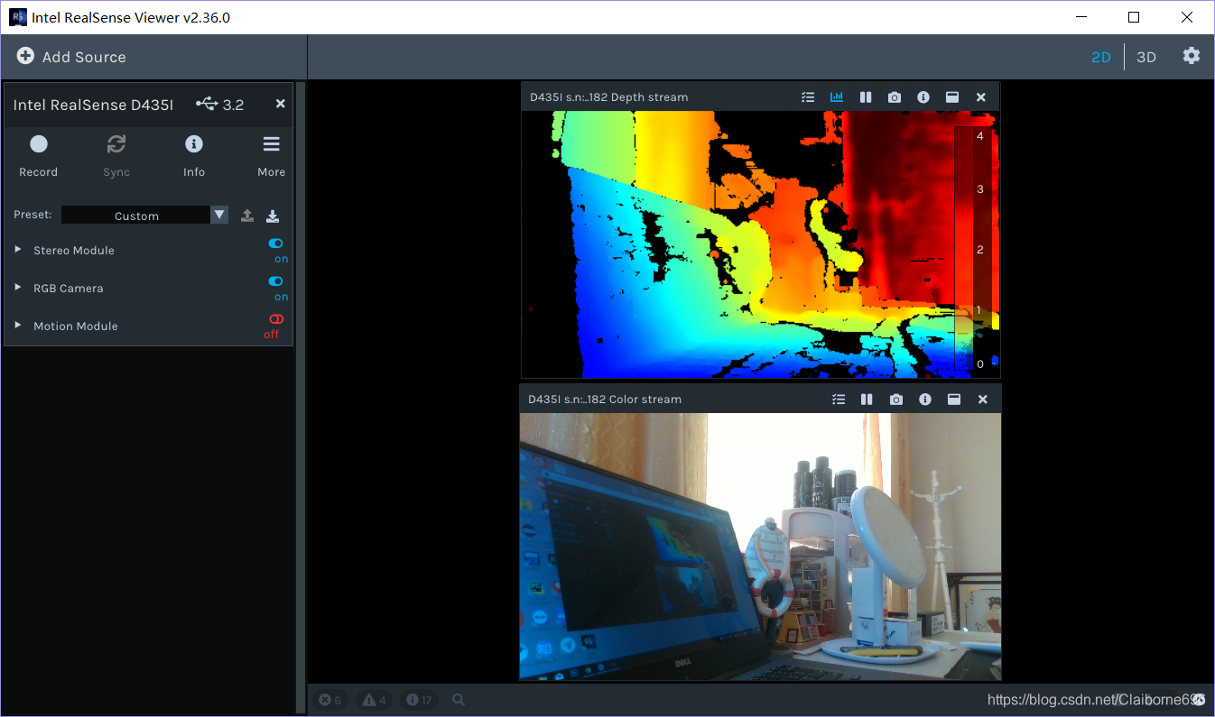 Intel RealSense Viewer