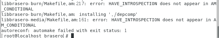 报错"error: HAVE_INTROSPECTION does not appear in AM_CONDITIONAL"