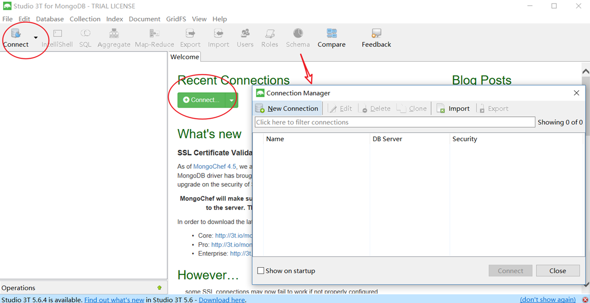 MongoDB和Studio3t安装