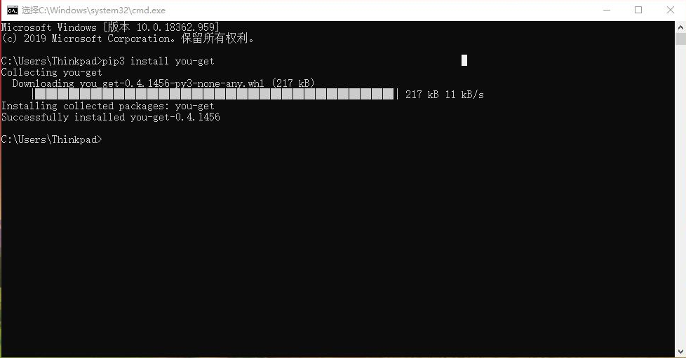 You-Get的安装与使用_you-get 升级-CSDN博客