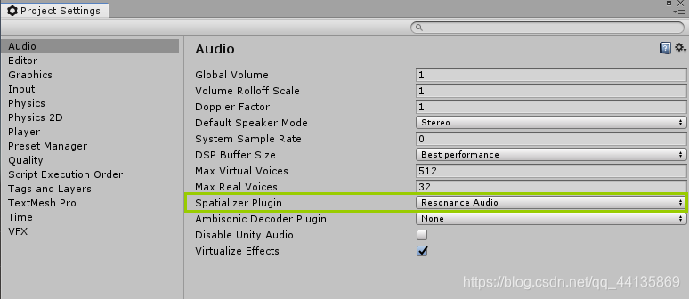 Unity基础(二)---立体声道_unity 立体声-CSDN博客