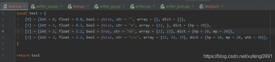 JSON Python Lua JS CSDN