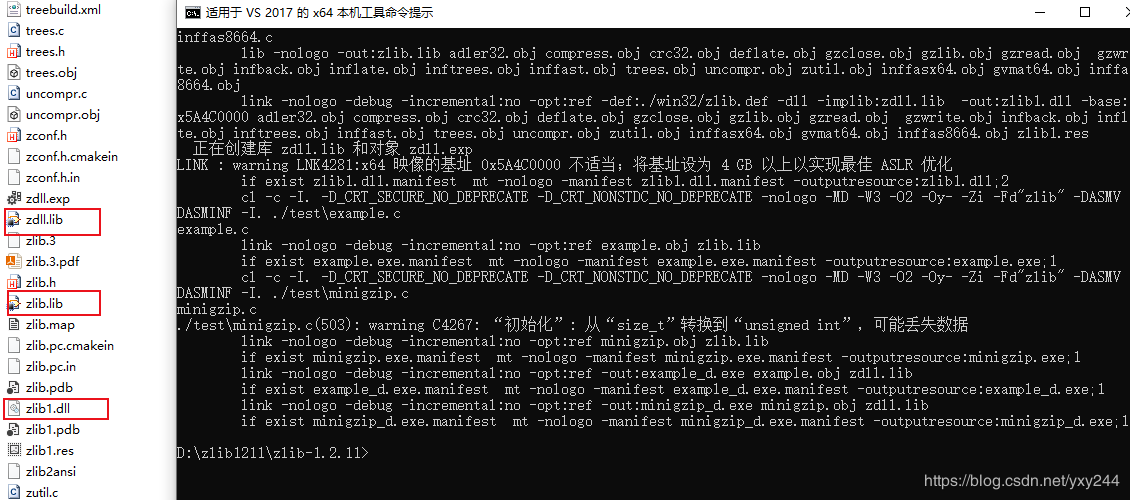 QT压缩和解压ZIP学习笔记一：编译zlib库32位和64位DLL_zlib 32位编译CSDN博客