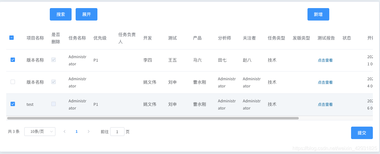 elementUI中table表格添加一列多选框(vue)-CSDN博客
